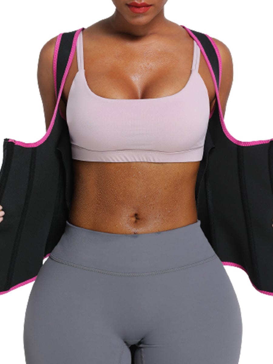 9 Bones Hooks Zipper Neoprene Waist Trainer