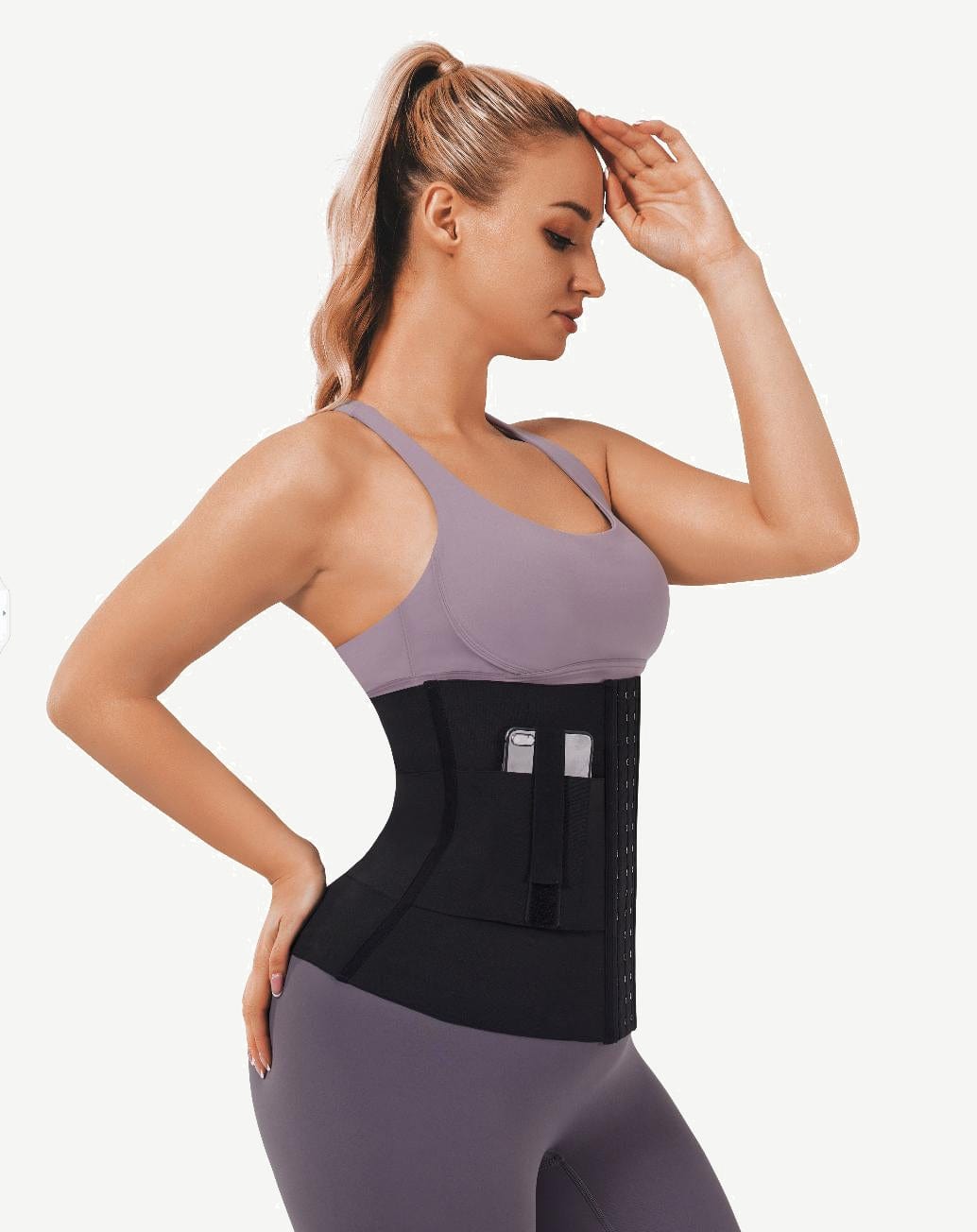 Segmented and Adjustable Waist Trainer Provides Slimming Bariatric Stomach Compression