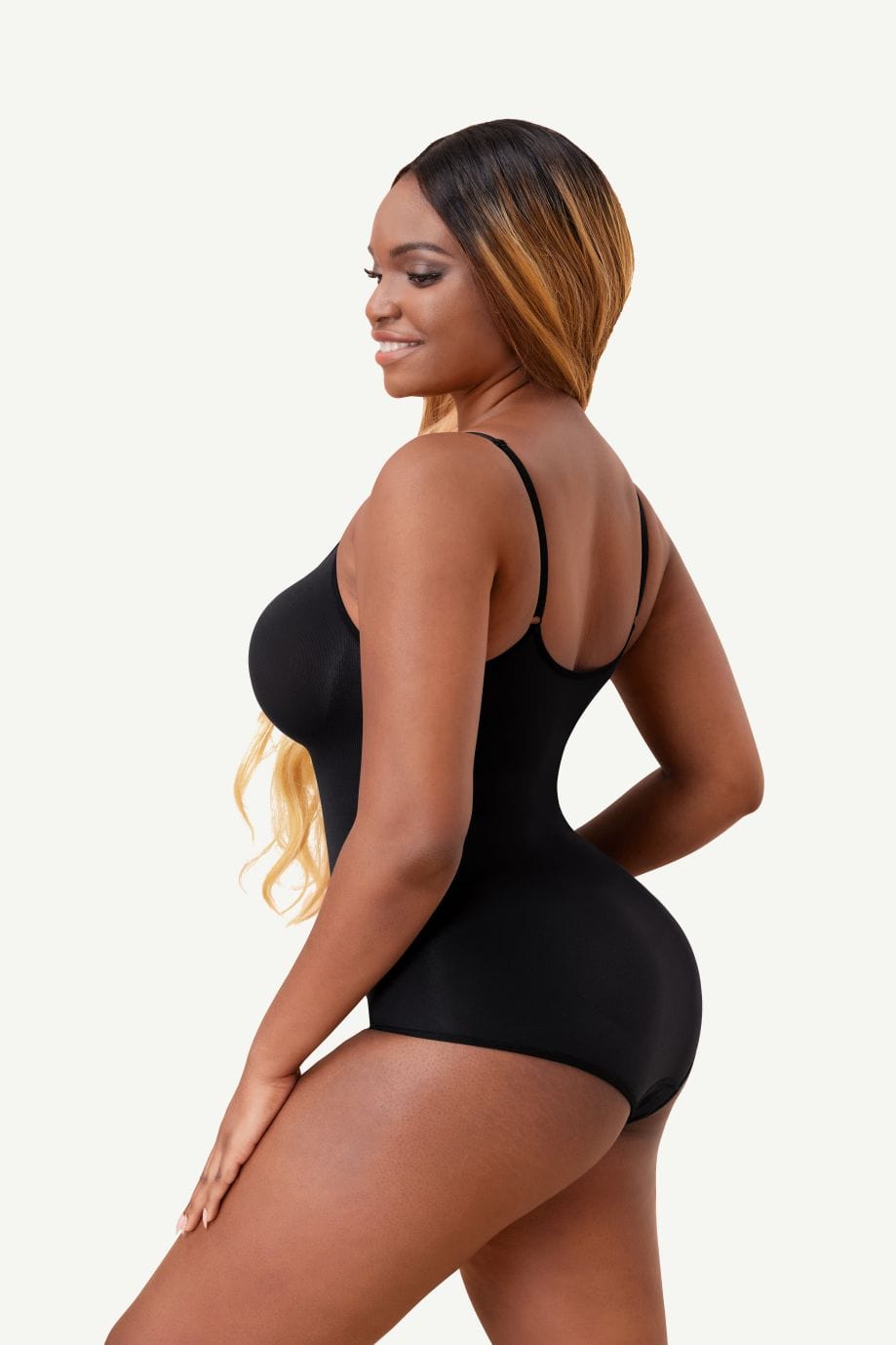 Seamless Tighten The Abdomen One-piece Shapewear Briefs