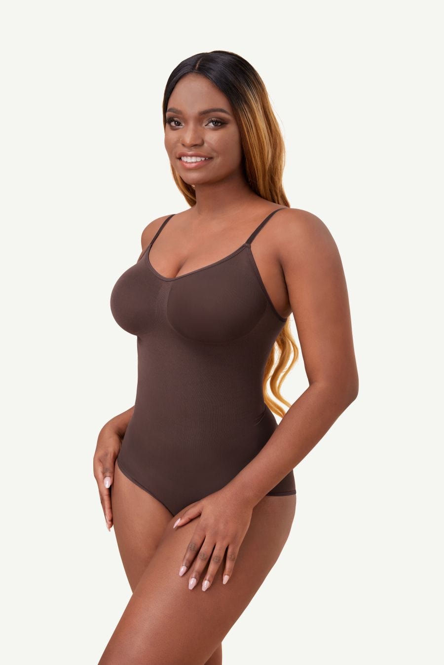 Seamless Tighten The Abdomen One-piece Shapewear Briefs