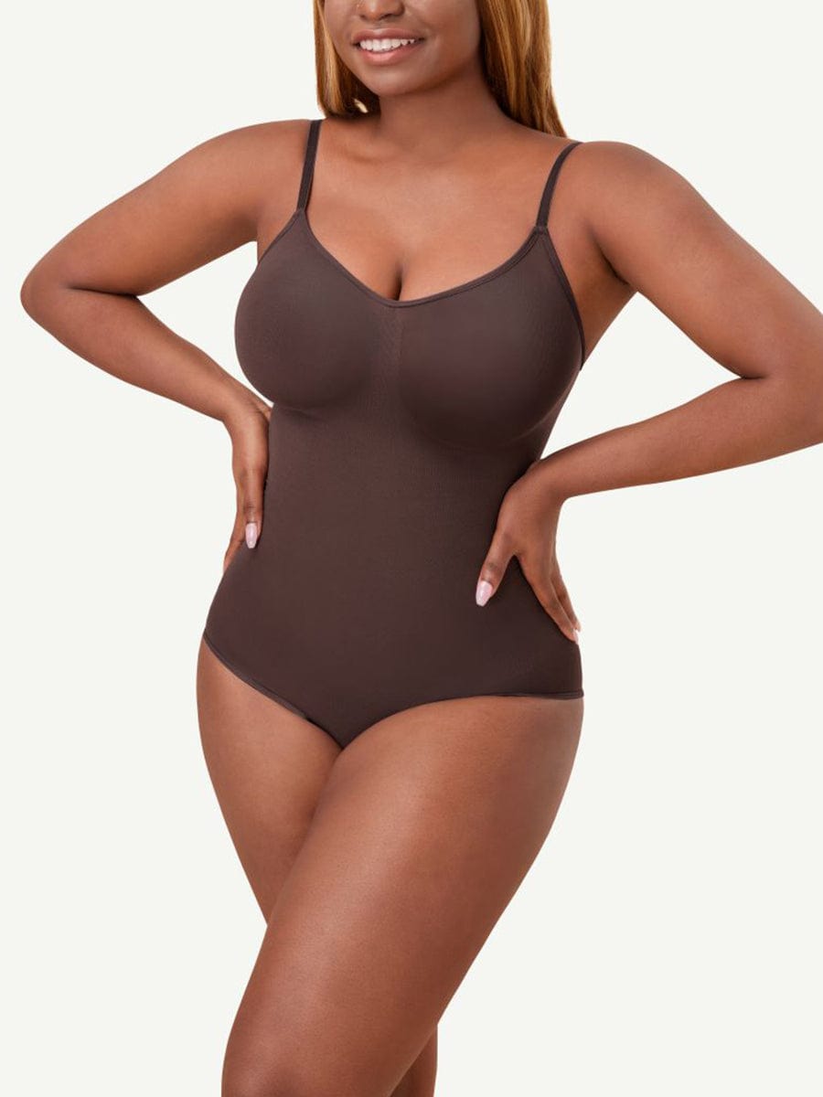 Seamless Tighten The Abdomen One-piece Shapewear Briefs