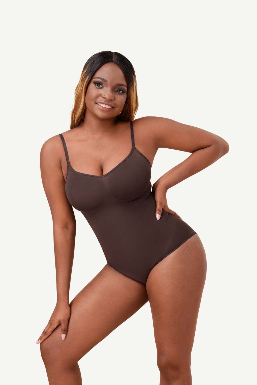 Seamless Tighten The Abdomen One-piece Shapewear Briefs