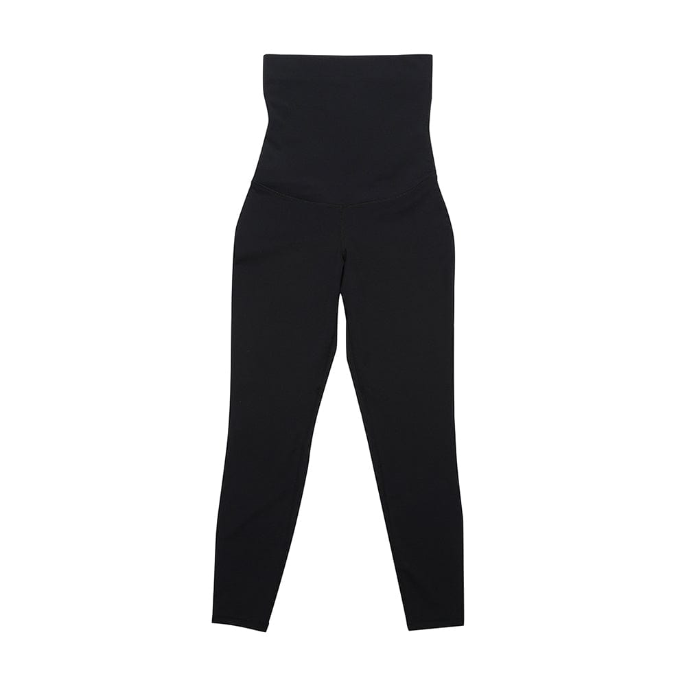 Black High Waist Solid Color Pants Shaper Flatten Tummy