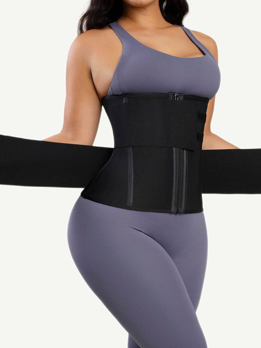 Waist Trainer with Double Belts Postpartum Recovery