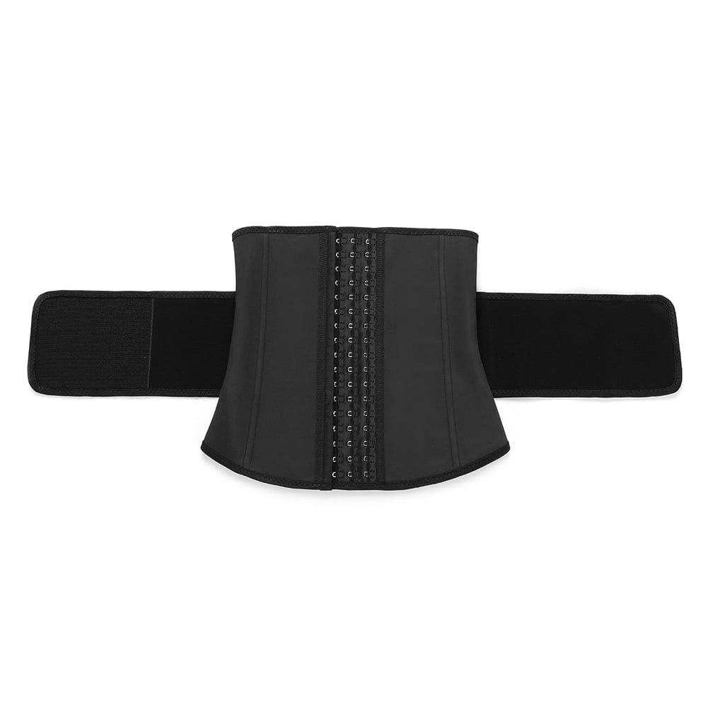 Faddish 3 Rows Hook Single Belt Strengthen Tummy Compression Workout Slimming Waist Trainer