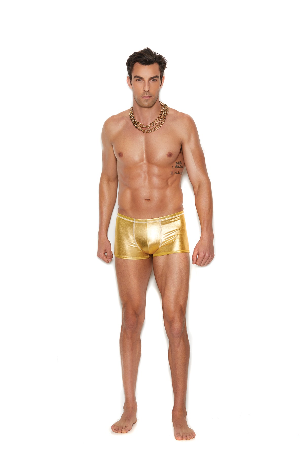 Men's lam  boxer brief