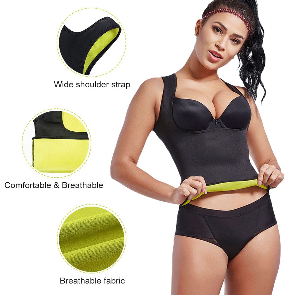 Women's Waist Cincher Tummy Control Shapewear Compression Vest Invisible Body Shaper