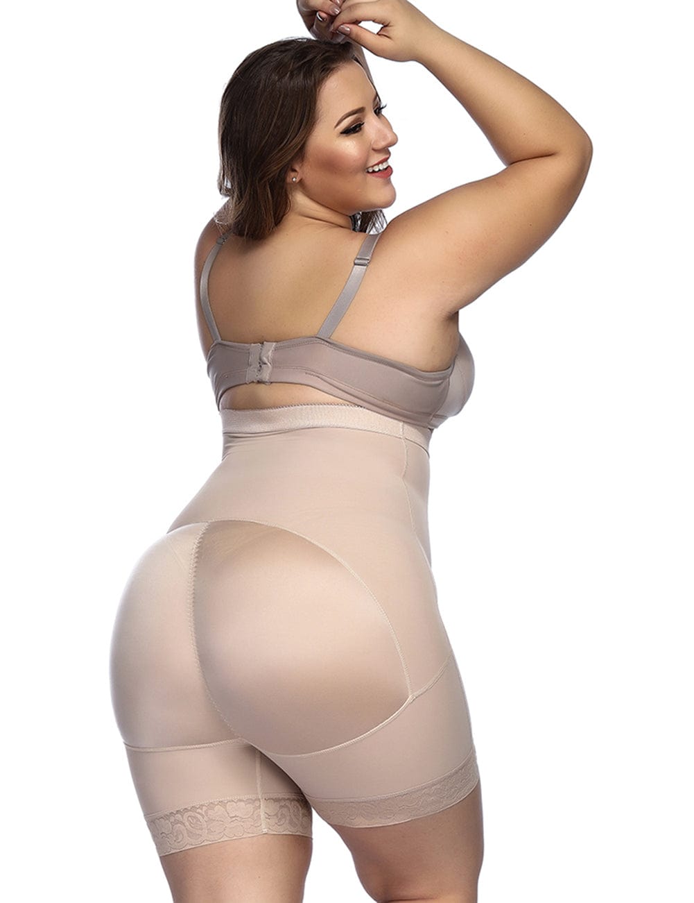 Plus Size Body Shaper Tummy Control High Waist Shapewear