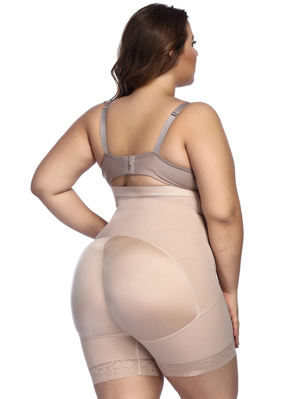 Plus Size Body Shaper Tummy Control High Waist Shapewear