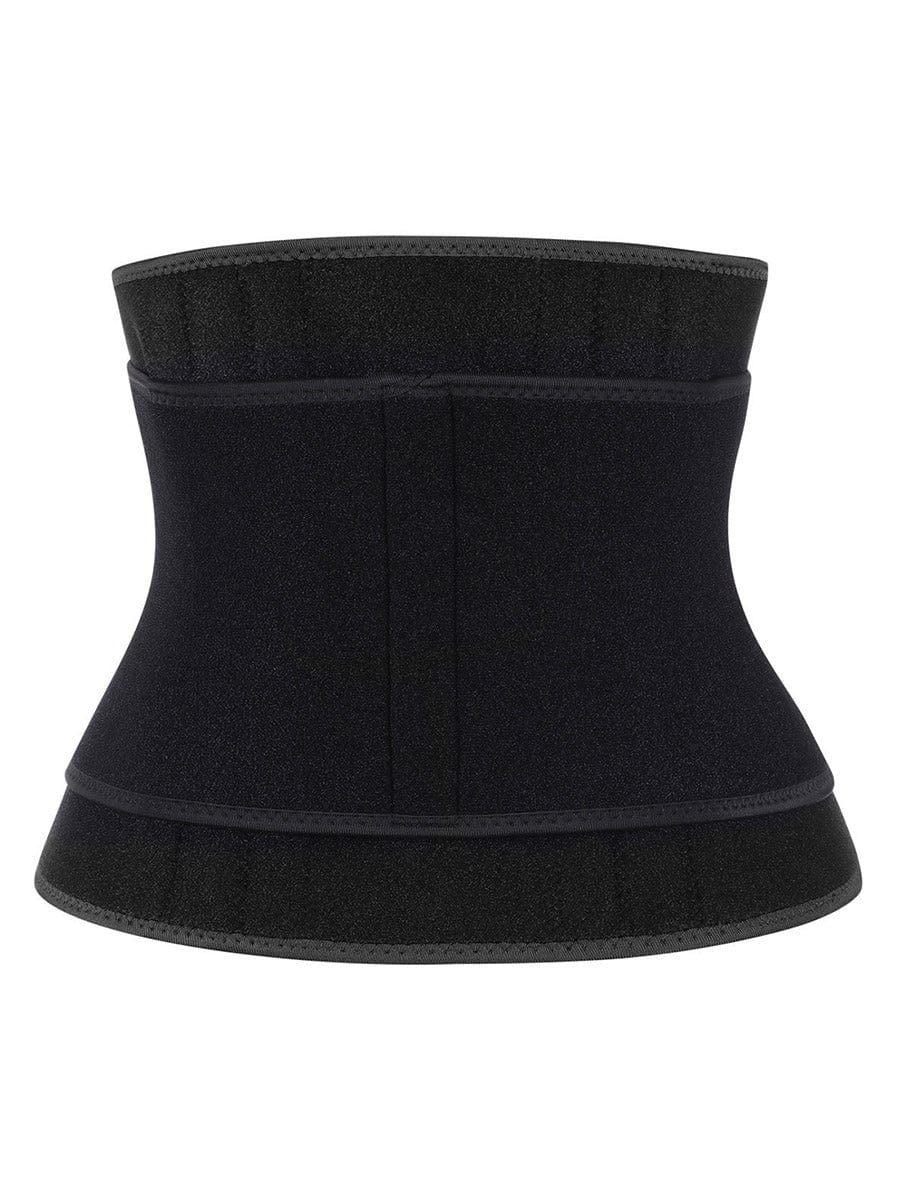 High Power Black Neoprene Waist Trainer Sticker Big Size Amazing Shape