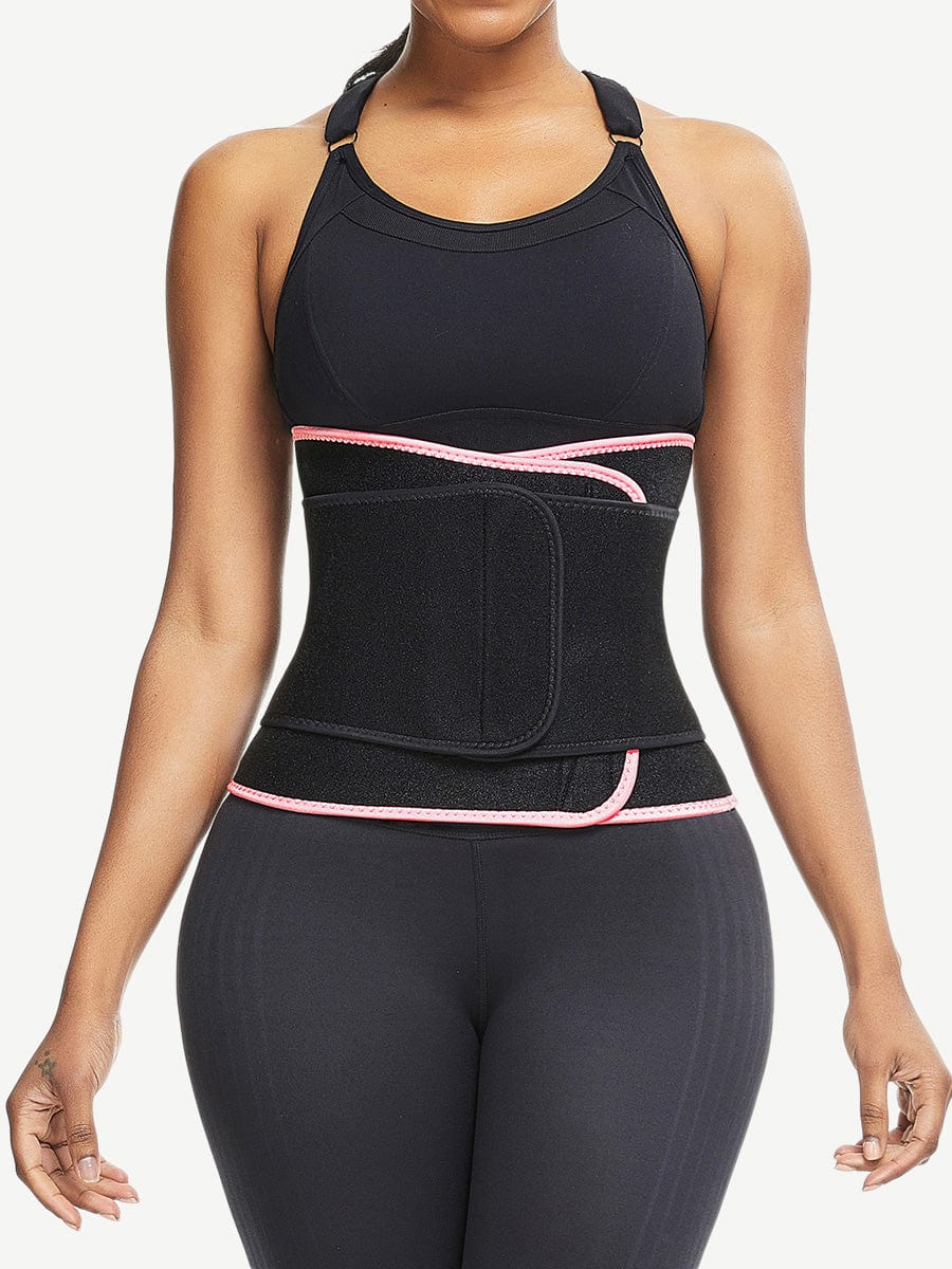 High Power Black Neoprene Waist Trainer Sticker Big Size Amazing Shape