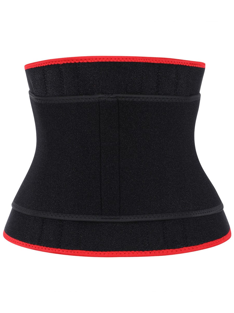 High Power Black Neoprene Waist Trainer Sticker Big Size Amazing Shape