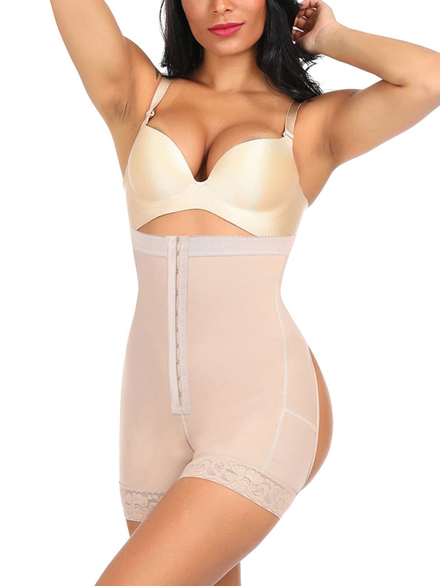 Strengthen 3 Layers Buttless Plus Size Lift Body Shaper