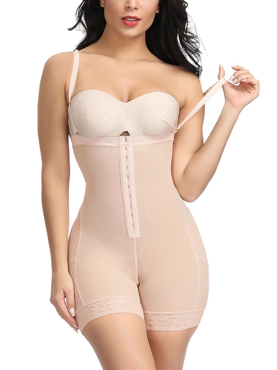 Strengthen 3 Layers Buttless Plus Size Lift Body Shaper