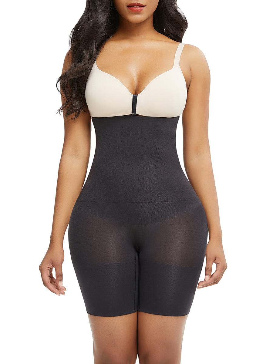 Magic Under Bust Seamless Panty Sheer Mesh Sleek Curves