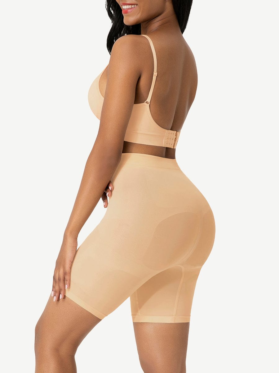 Unbelievable Black High Waist Butt Lifter Shapewear Shorts Slimmer