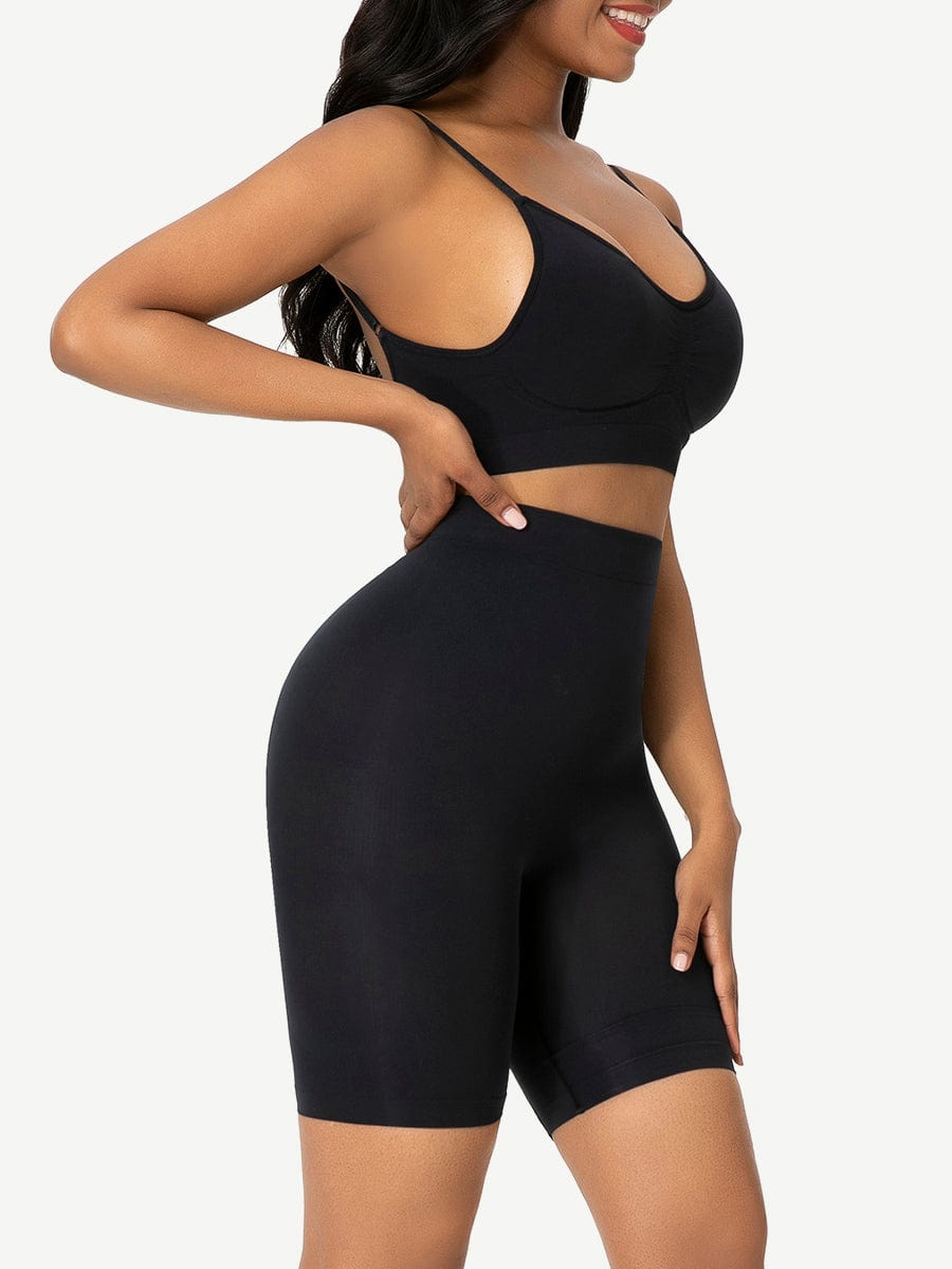 Unbelievable Black High Waist Butt Lifter Shapewear Shorts Slimmer