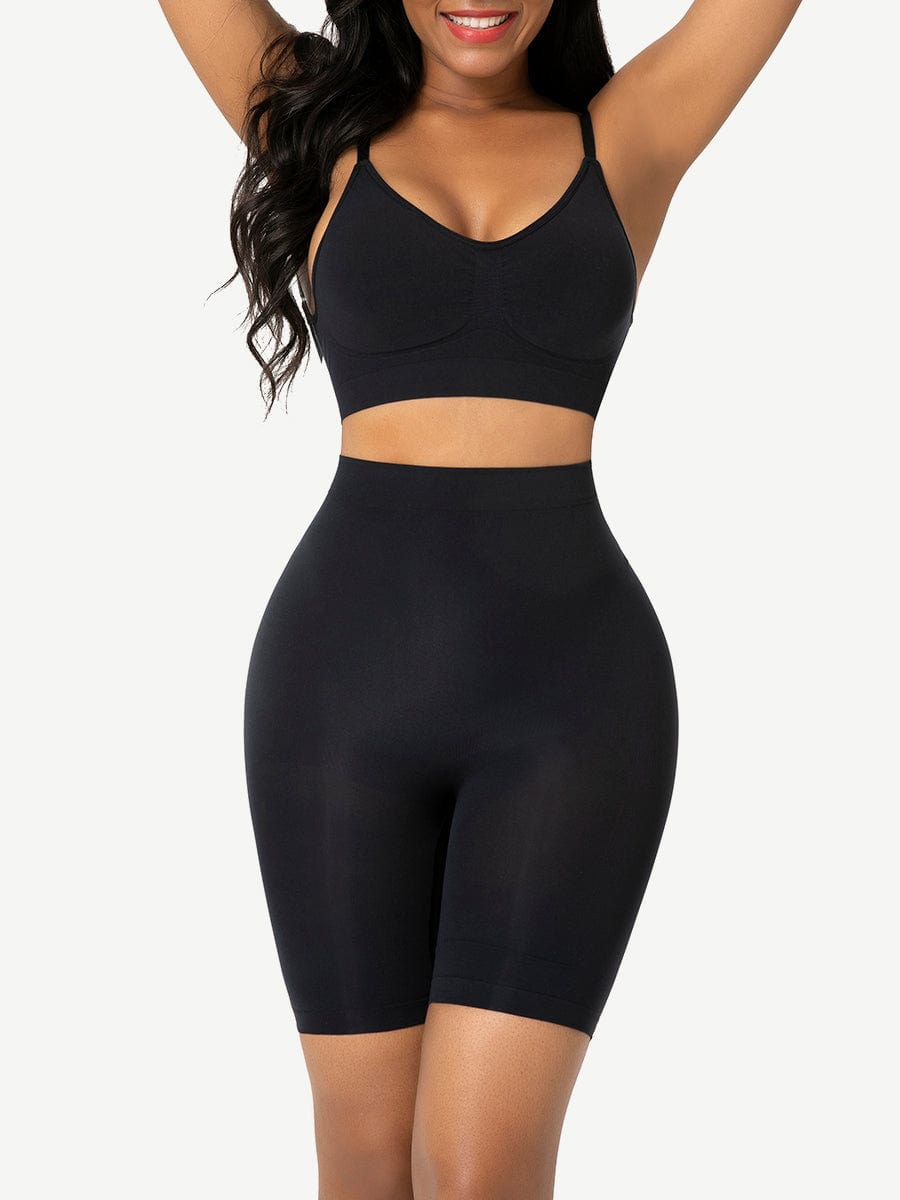 Unbelievable Black High Waist Butt Lifter Shapewear Shorts Slimmer