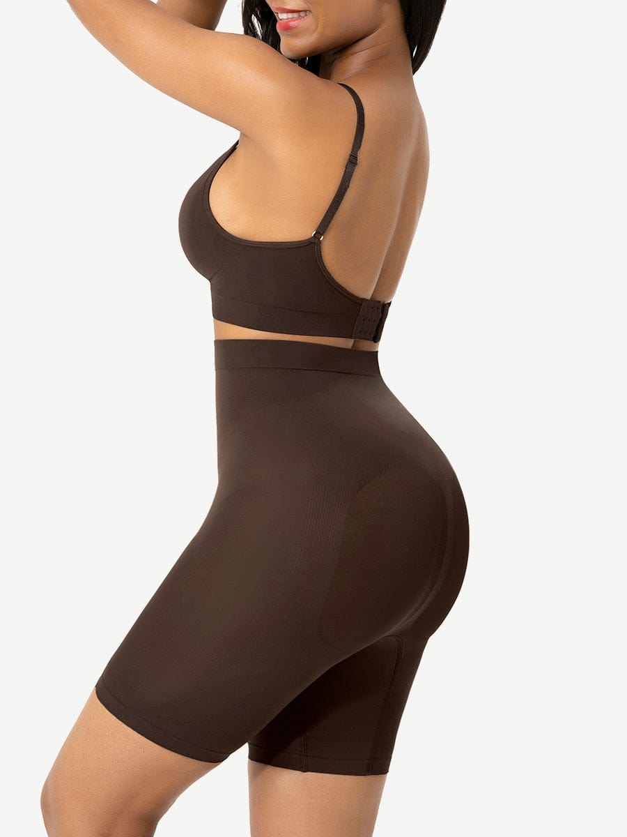 Unbelievable Black High Waist Butt Lifter Shapewear Shorts Slimmer