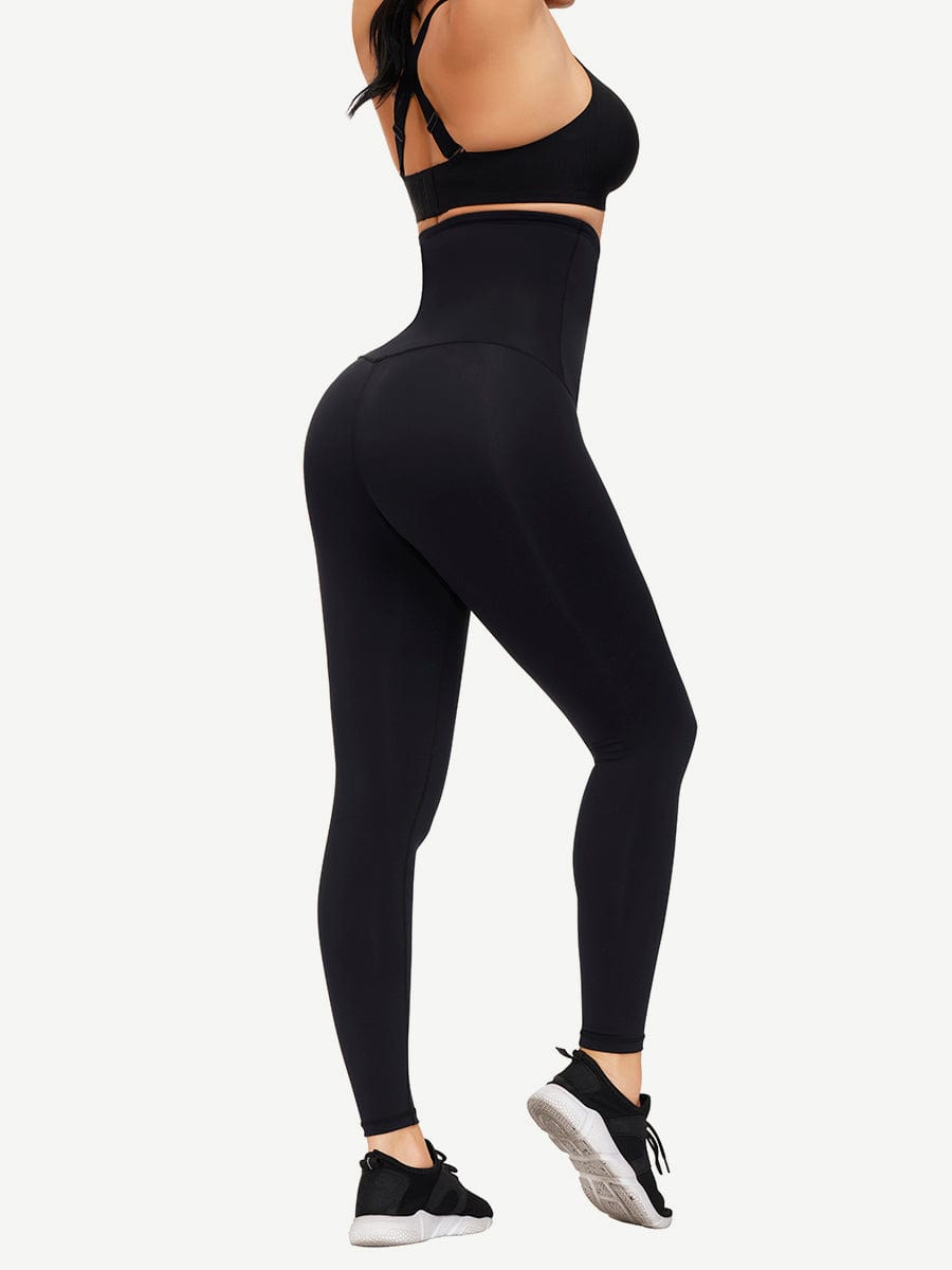 Hooks Waist Trainer Shapewear Leggings Slimming Belly