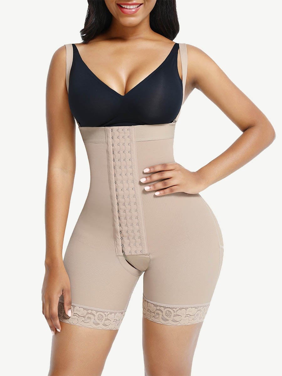 Shape My Day Skinny Butt Lifter Tummy Control Charming Hooks Full Body Shaper Shaperwear