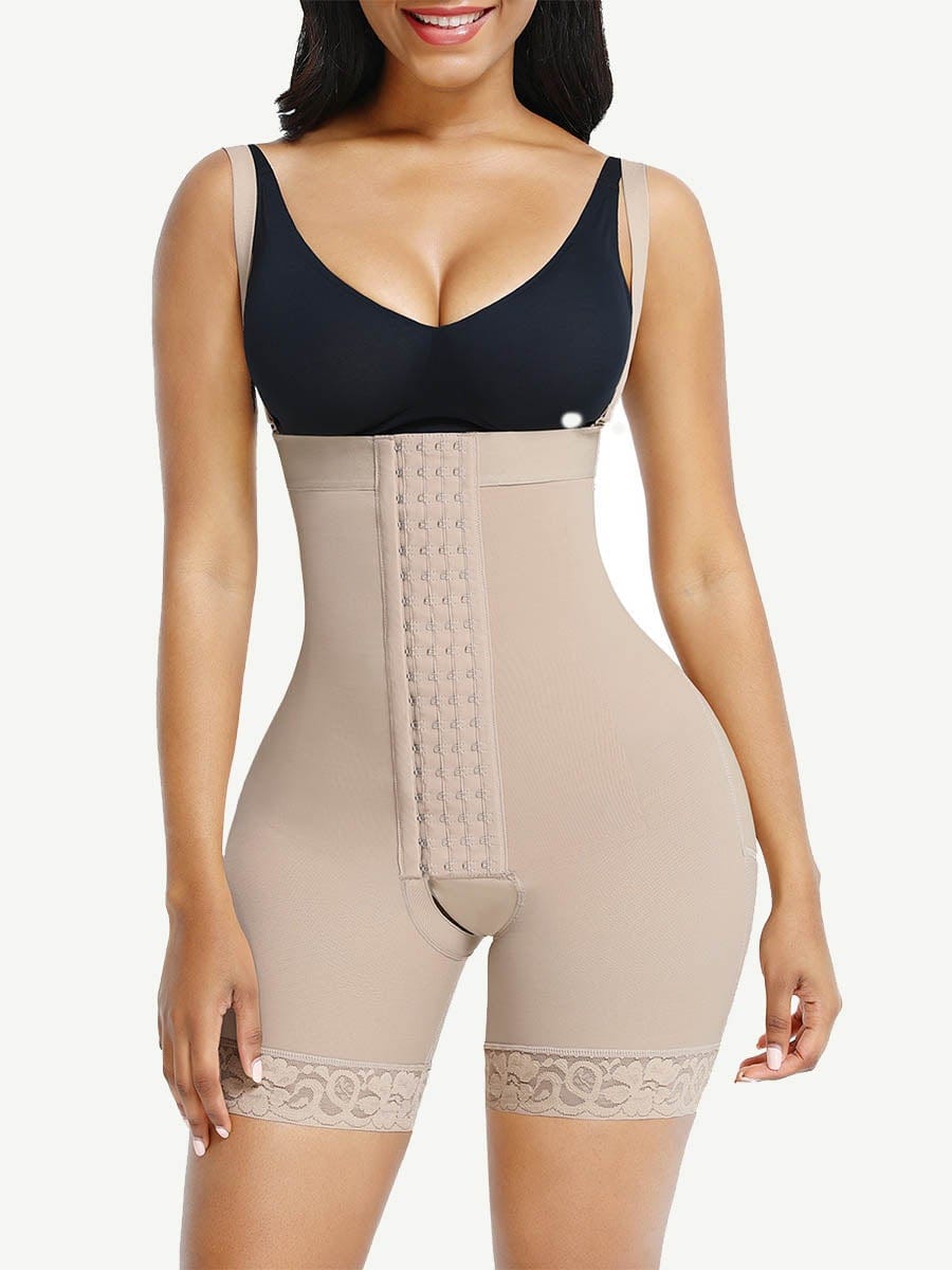 Shape My Day Skinny Butt Lifter Tummy Control Charming Hooks Full Body Shaper Shaperwear