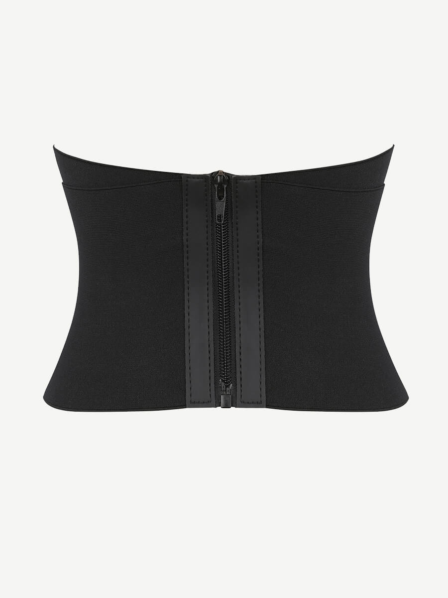 Traditional Classic Style Latex Short Torso Waist Trainer Tummy Wrap