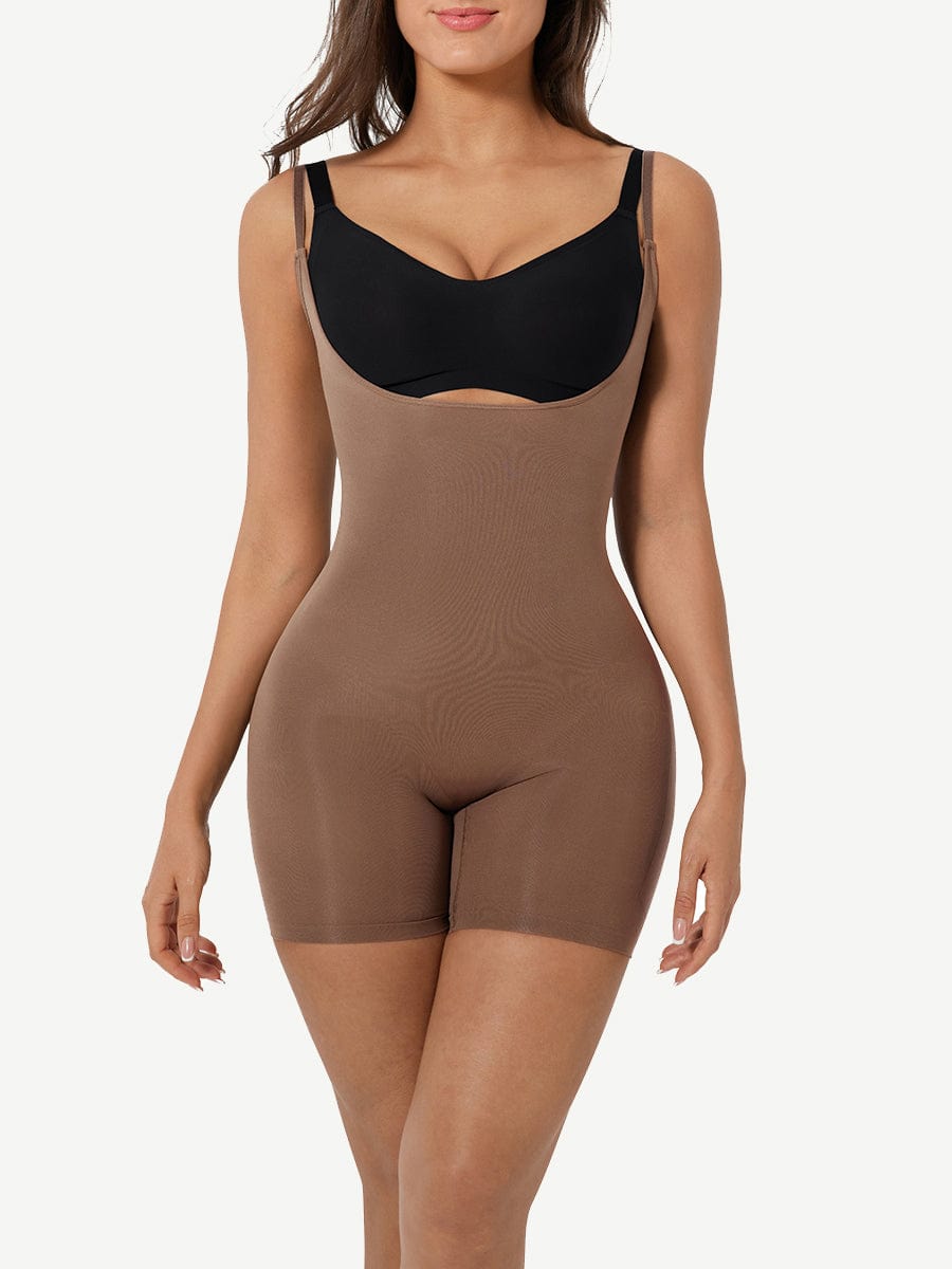 Seamless One-piece Shapewear Briefs Tummy Tightening Hip Lift