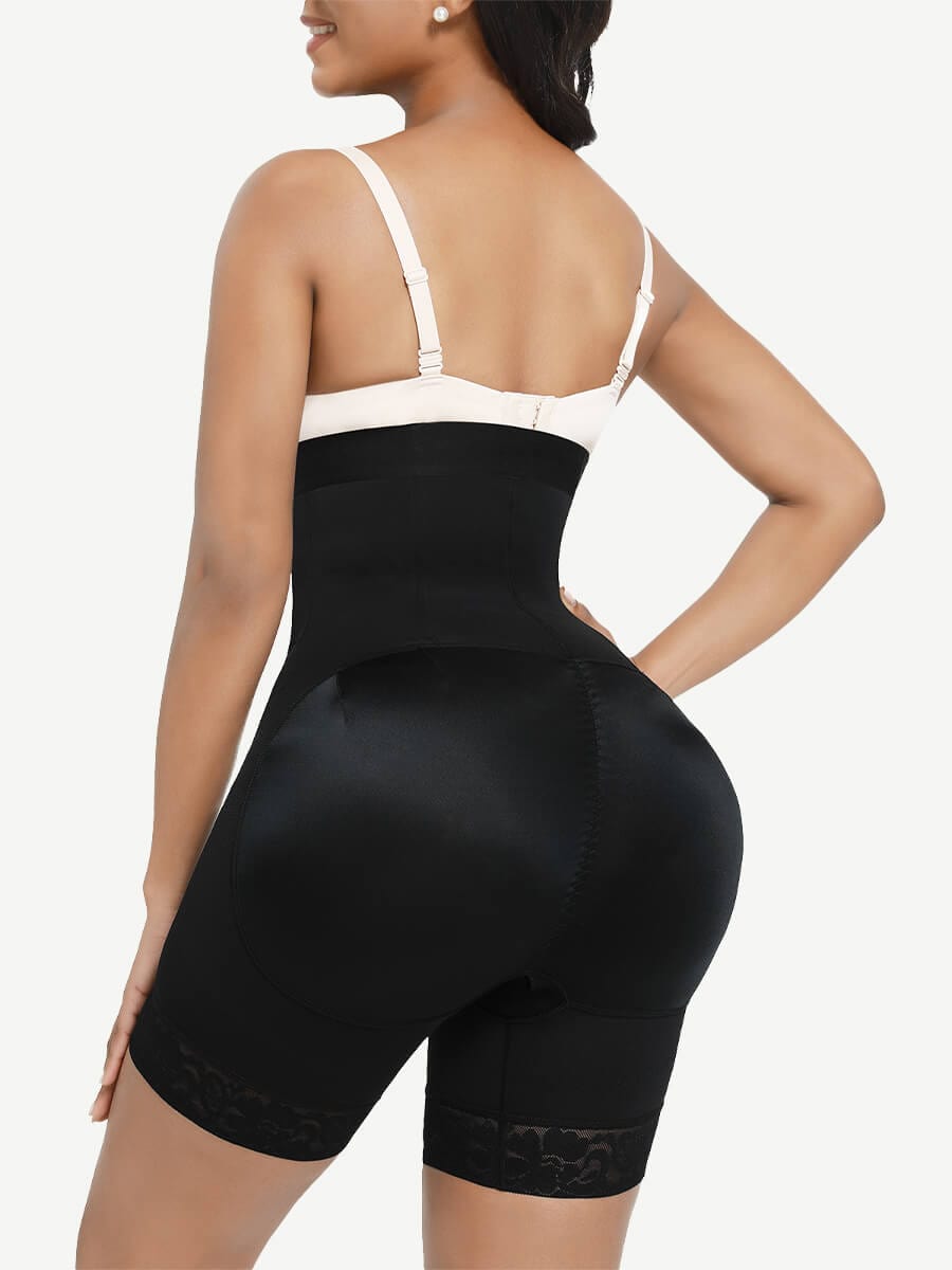 Butt Lift High Waisted Shapewear Shorts with Four Steel Bones