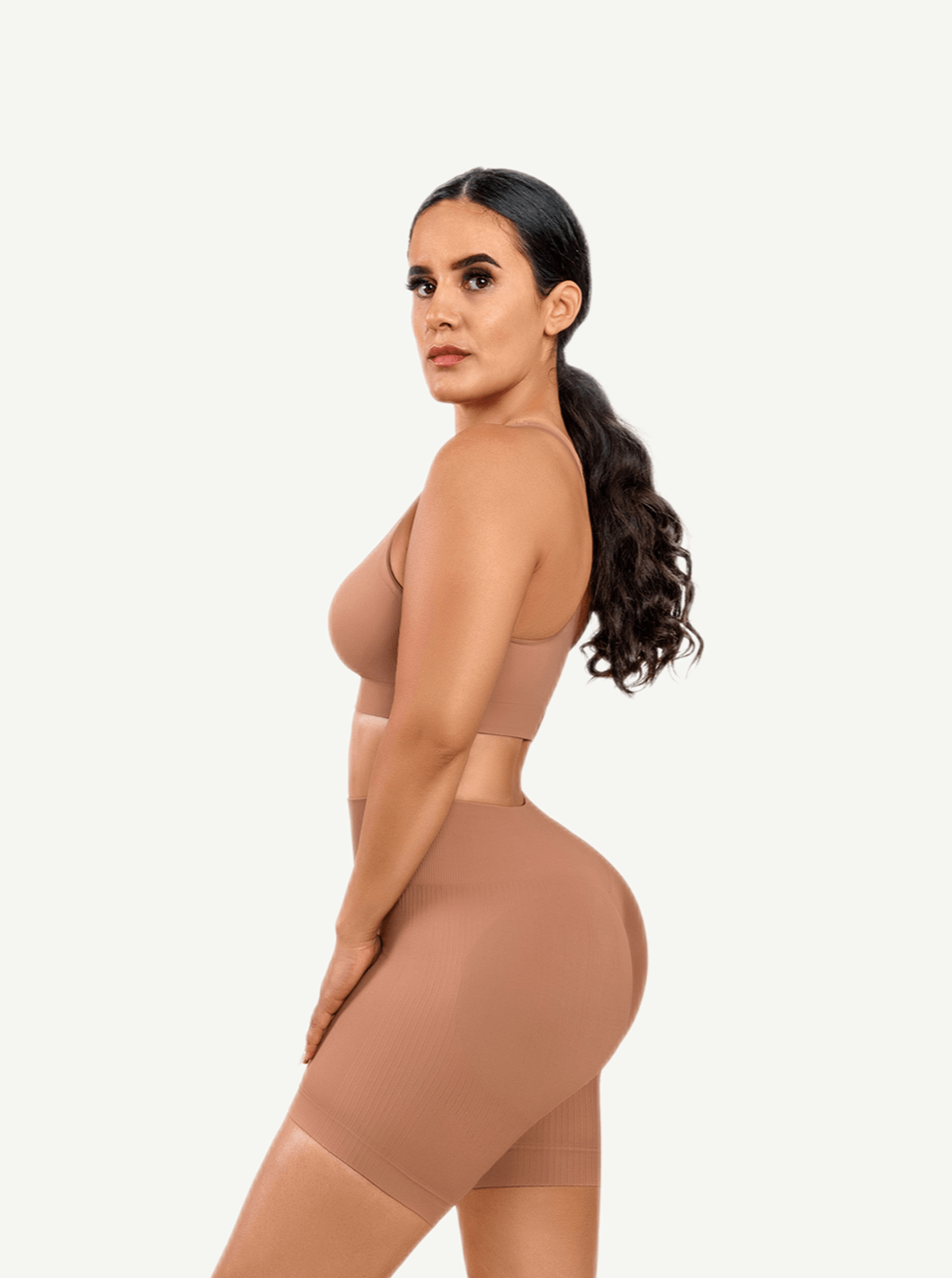 Eco-friendly Sexy V Neck Seamless Sportswear