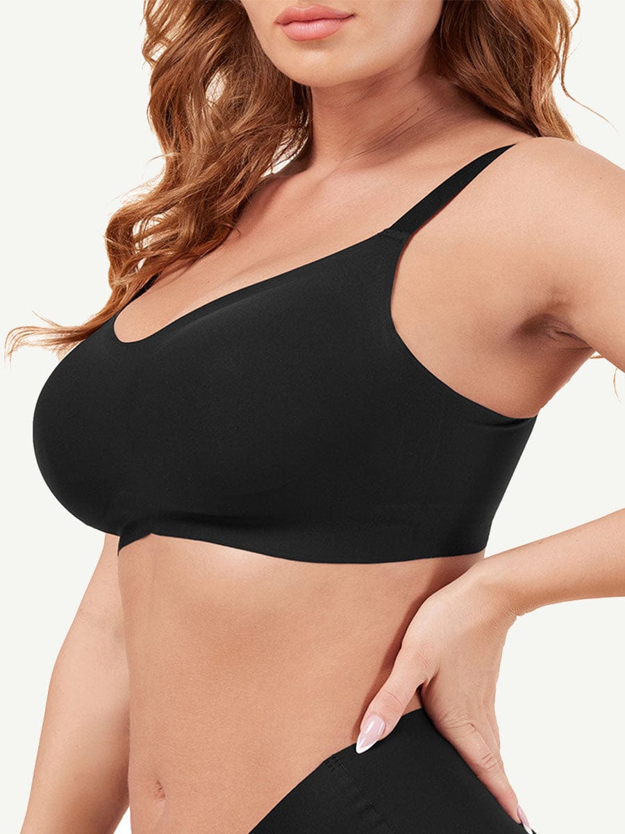 Sexy Seamless Underwear with Shapewear Incorporated Push Up Bra