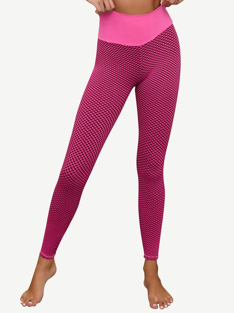 High Waisted Seamless Yoga Leggings Butt Enhancer