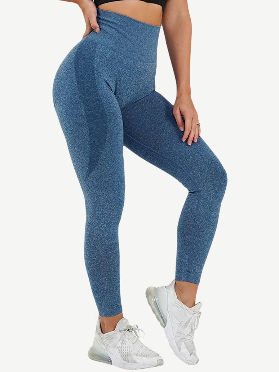 Beautifully Designed Yoga Legging Knit Seamless High Rise