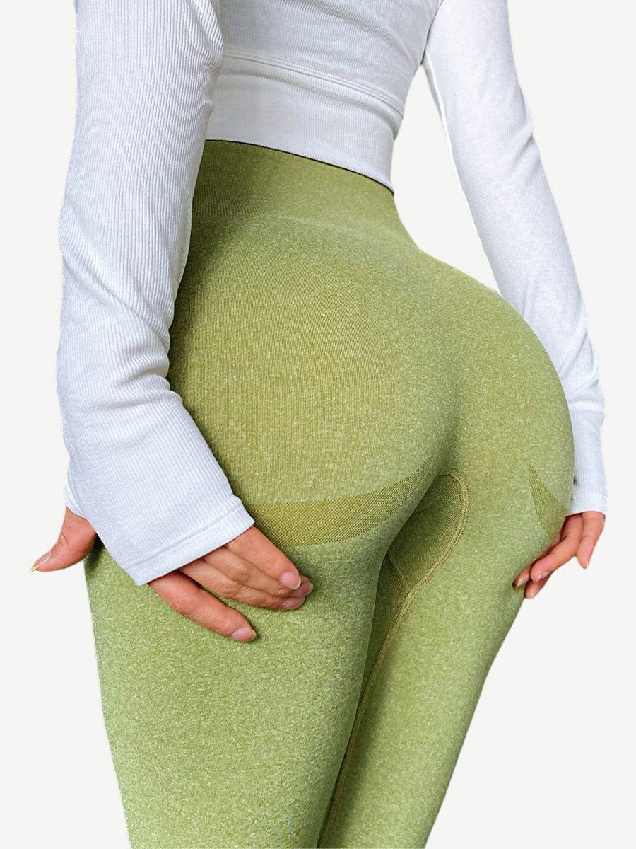 Beautifully Designed Yoga Legging Knit Seamless High Rise