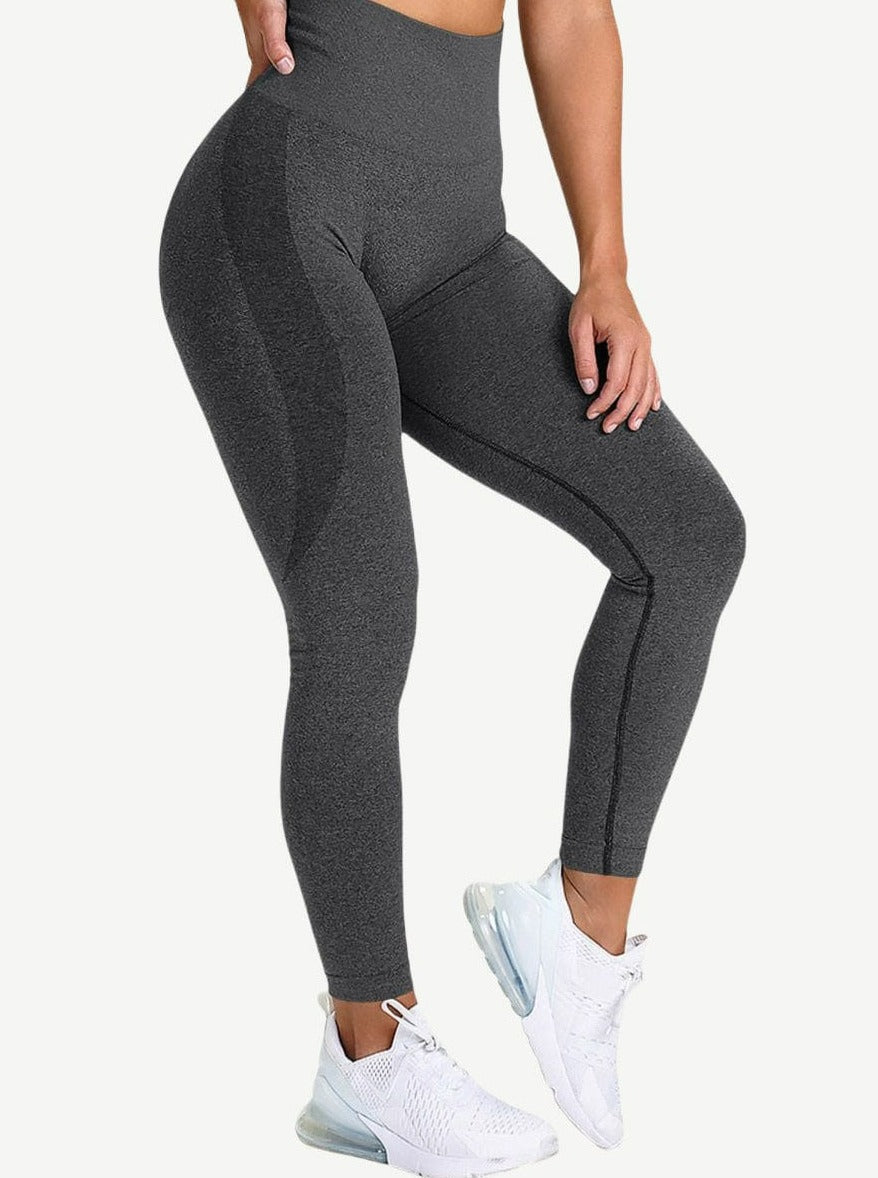 Beautifully Designed Yoga Legging Knit Seamless High Rise