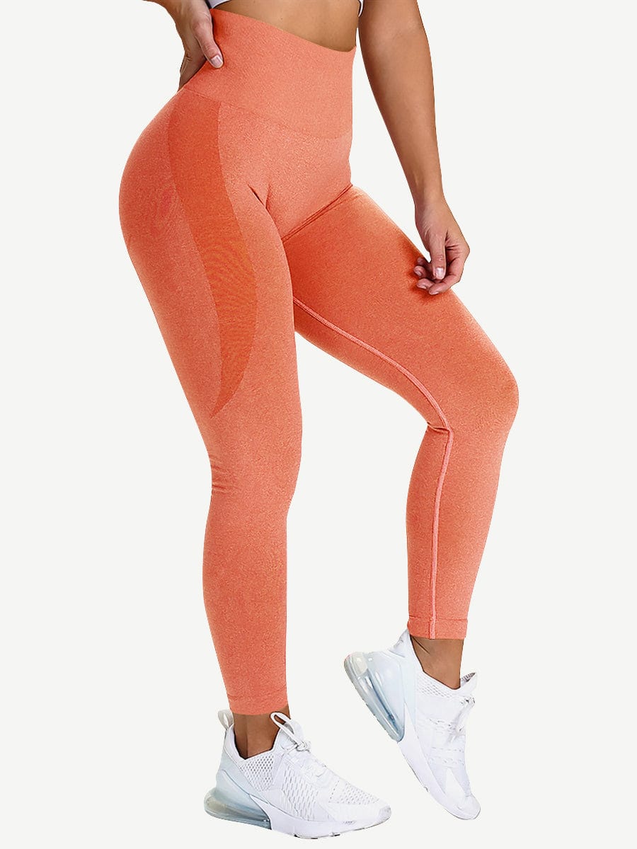 Beautifully Designed Yoga Legging Knit Seamless High Rise