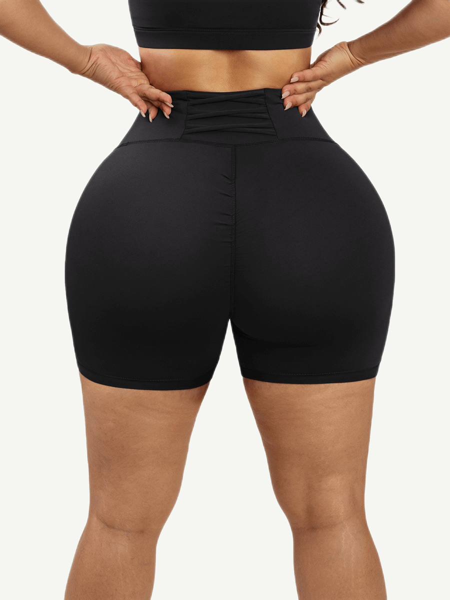 Peach Buttocks Yoga Shorts