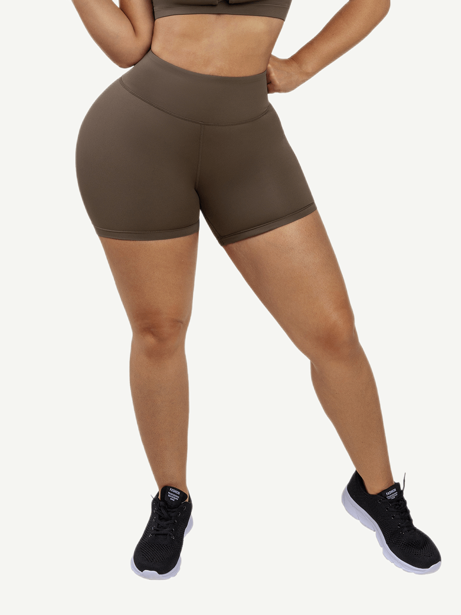 Peach Buttocks Yoga Shorts