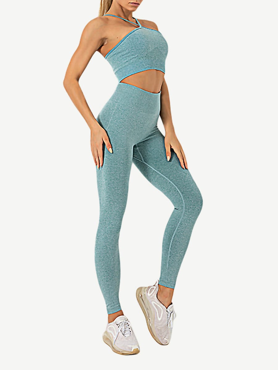 Seamless Knitting Yoga Suits Home Wear Bodysuits