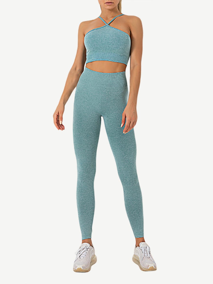 Seamless Knitting Yoga Suits Home Wear Bodysuits