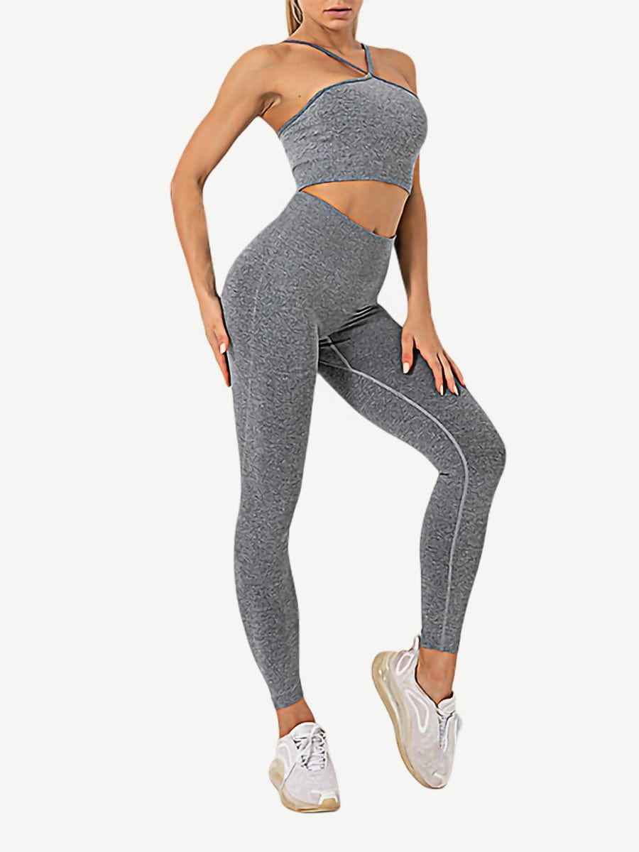 Seamless Knitting Yoga Suits Home Wear Bodysuits