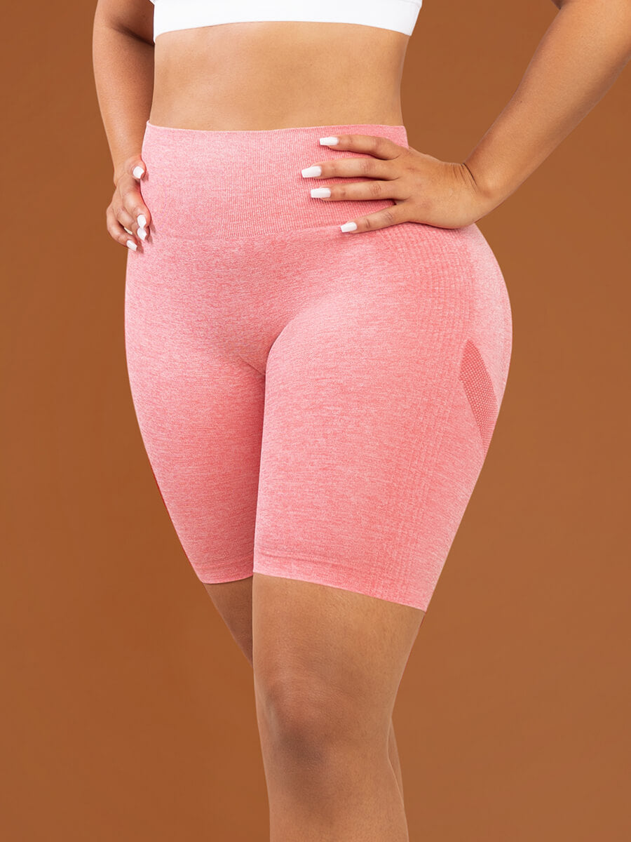 Seamless High Waisted Gym Sportswear Scrunch Butt Yoga Cycling Shorts