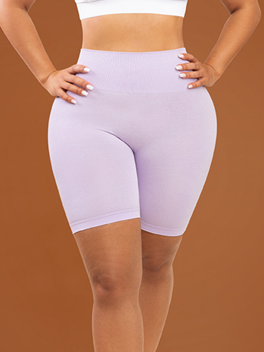 Seamless High Waisted Gym Sportswear Scrunch Butt Yoga Cycling Shorts