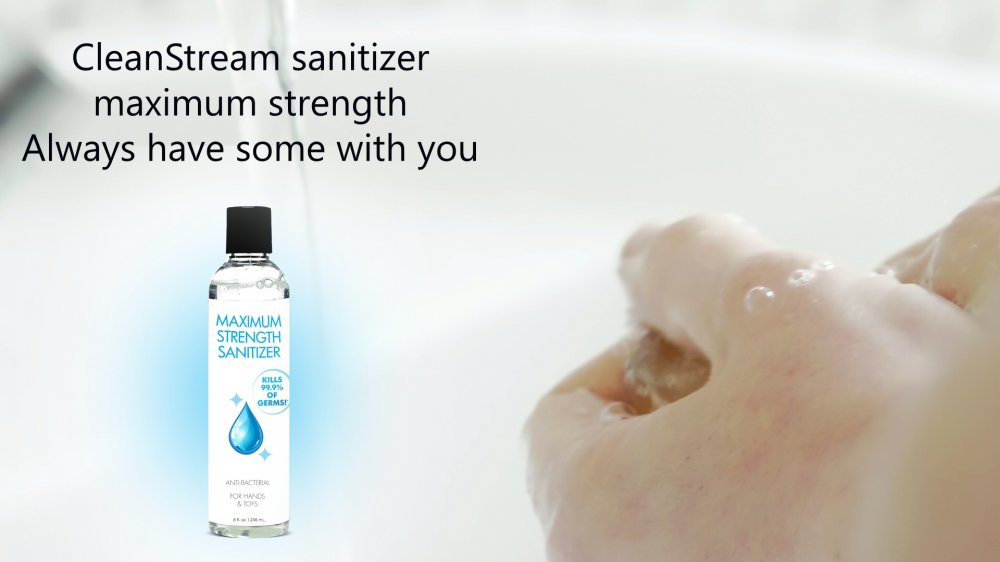 Anti-Bacterial Maximum Strength Hand Sanitizer 8oz 4-Pack