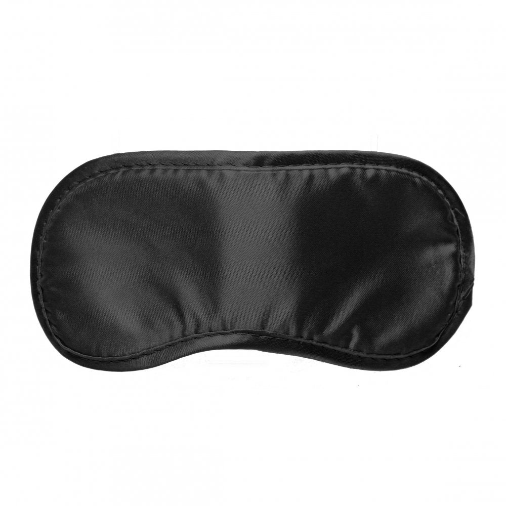 Black Satin Blindfold Mask