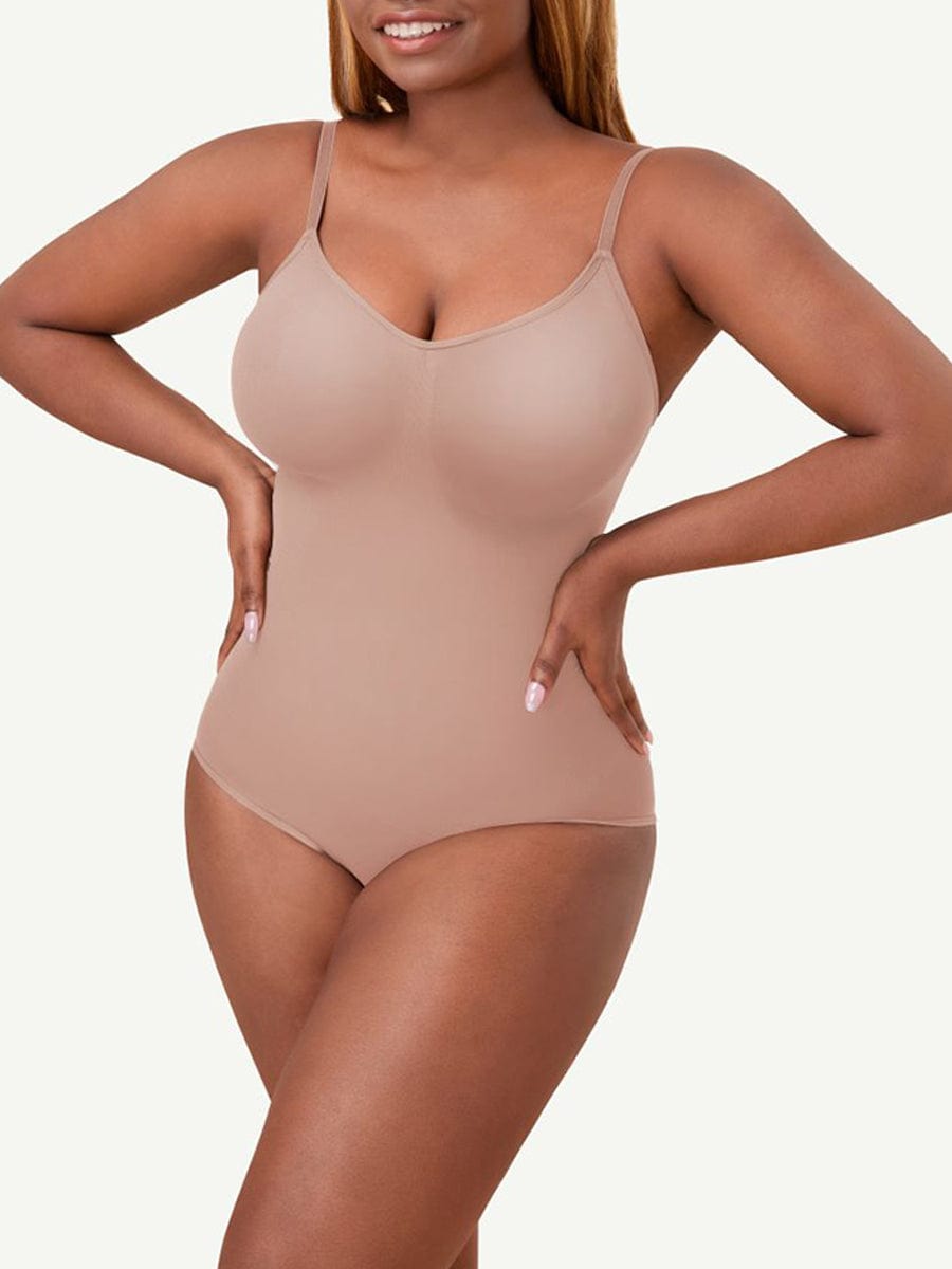 Seamless Tighten The Abdomen One-piece Shapewear Briefs